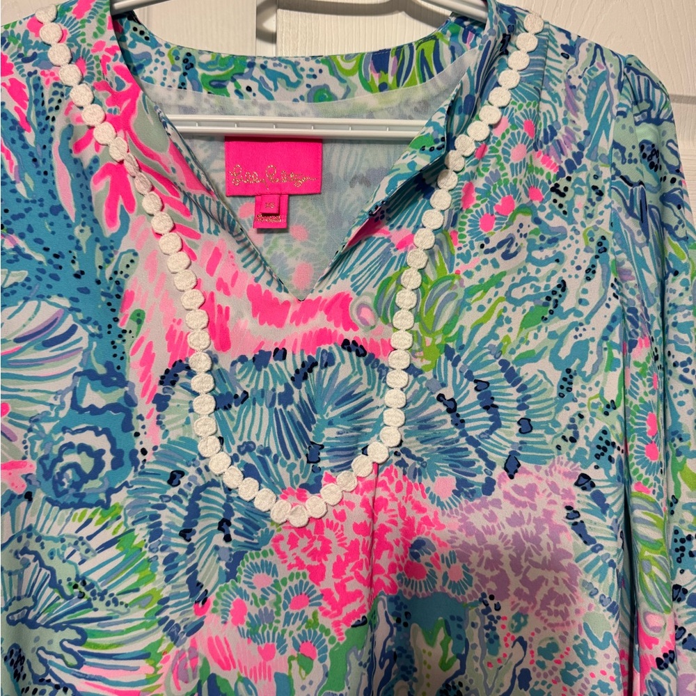 Colorful Patterned Dress - Picture 2 of 4